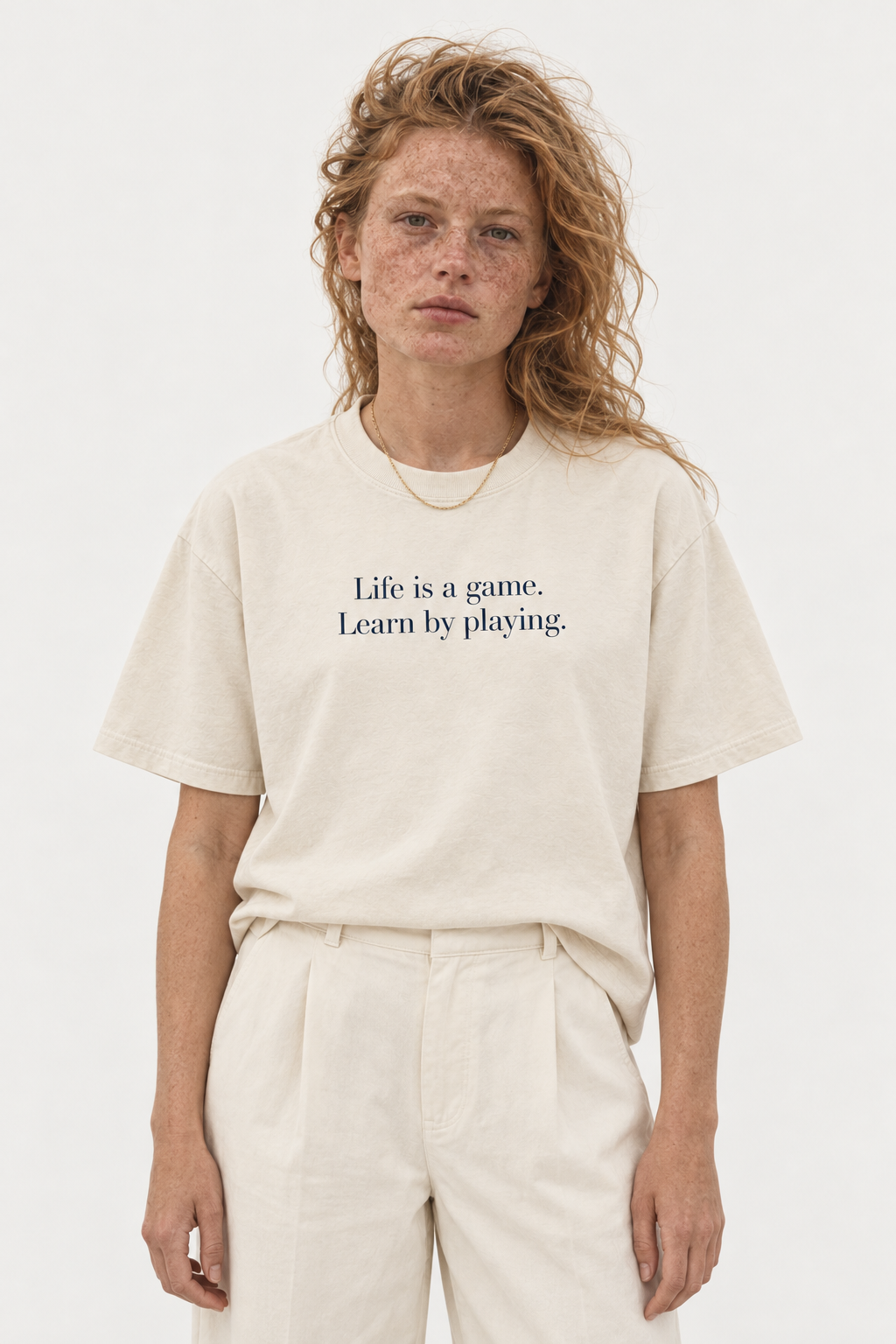 Tee No. 03, worn